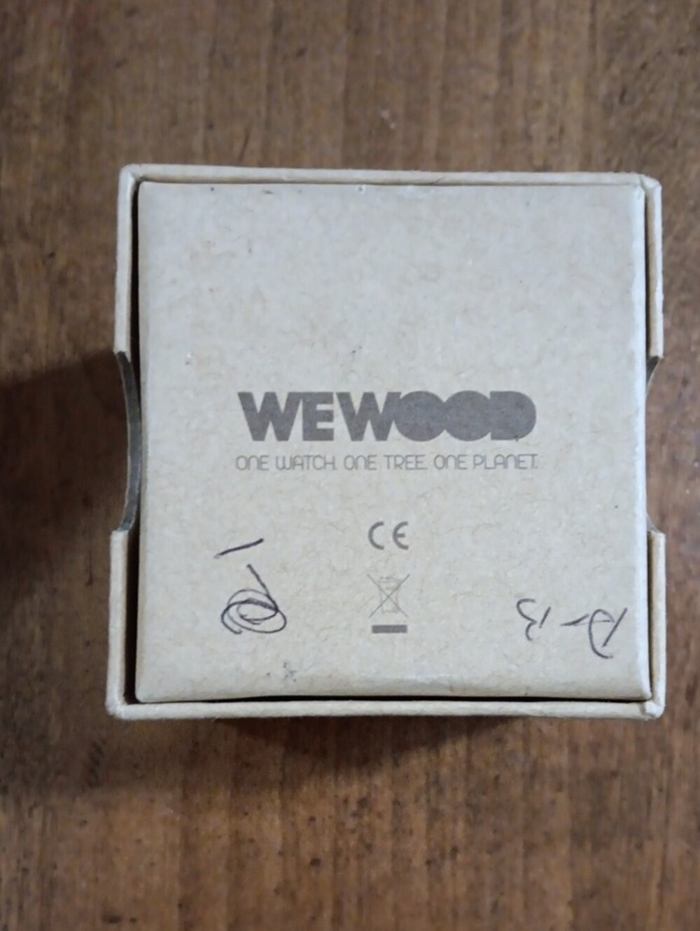 Men's Dark Brown (Mira Chocolate) Wooden Watch - Square Face - Picture 5 of 7